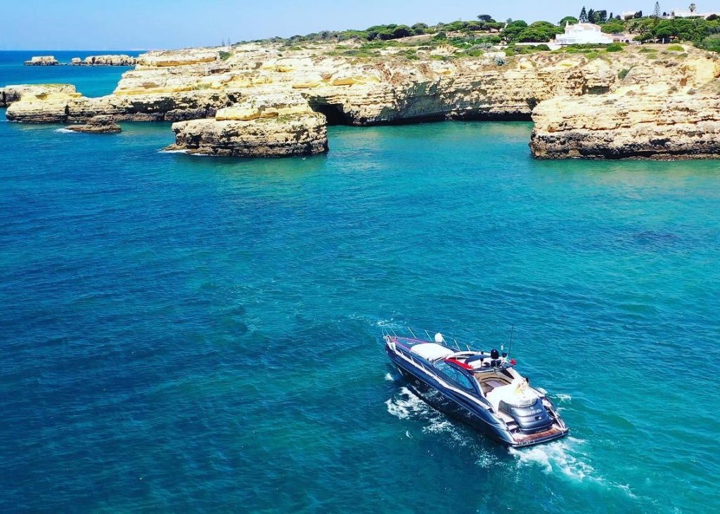 yacht sunseeker predator 60ft vilamoura marina boat charter Algarve 2