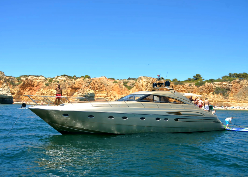 Princess V65 Algarve luxury concierge yacht charter Algarve Vilamoura 1