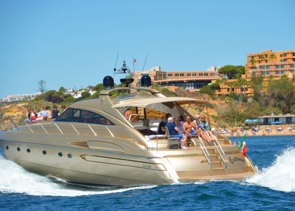 Princess V65 Algarve luxury concierge yacht charter Algarve Vilamoura 3