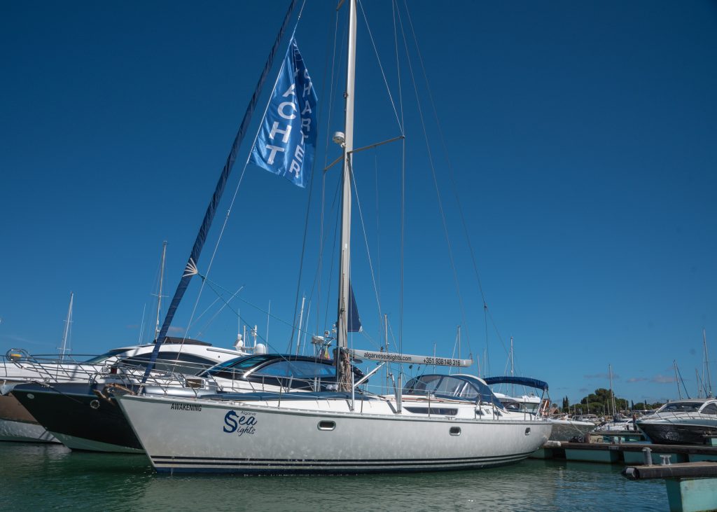 A beautiful luxurious 45 feet Sailing Yacht, boat charter rental vilamoura Algarve Luxury concierge 01