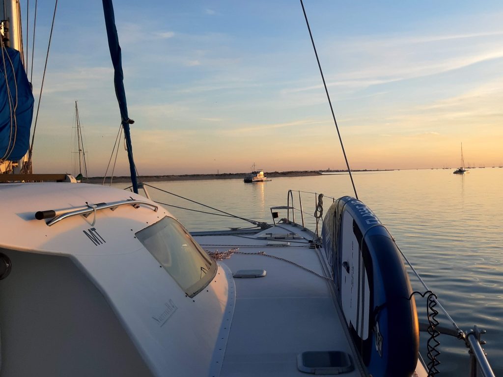 Catamaran 47 ft Ria Formosa boat charter rental vilamoura Algarve Luxury concierge 7