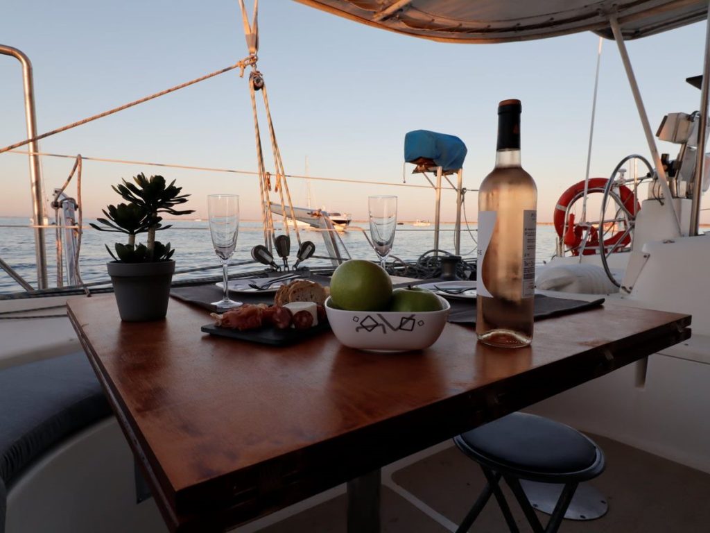 Catamaran 47 ft Ria Formosa boat charter rental vilamoura Algarve Luxury concierge 8