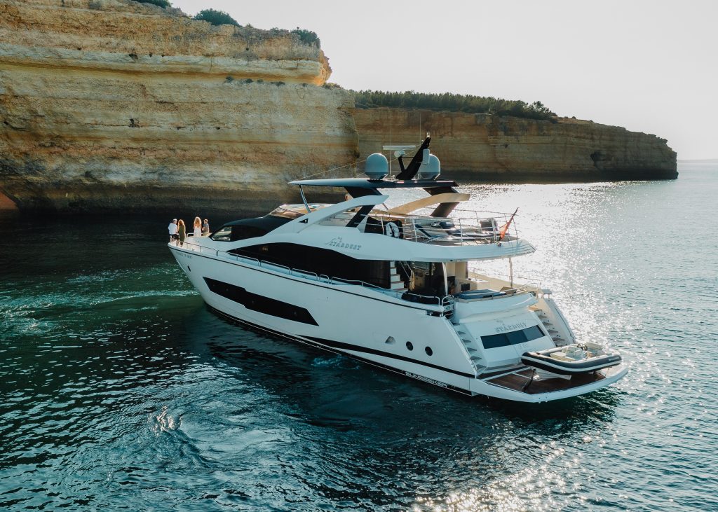 Algarve yachts rental charter Passeios de Barco Albufeira Algarve luxury concierge 2