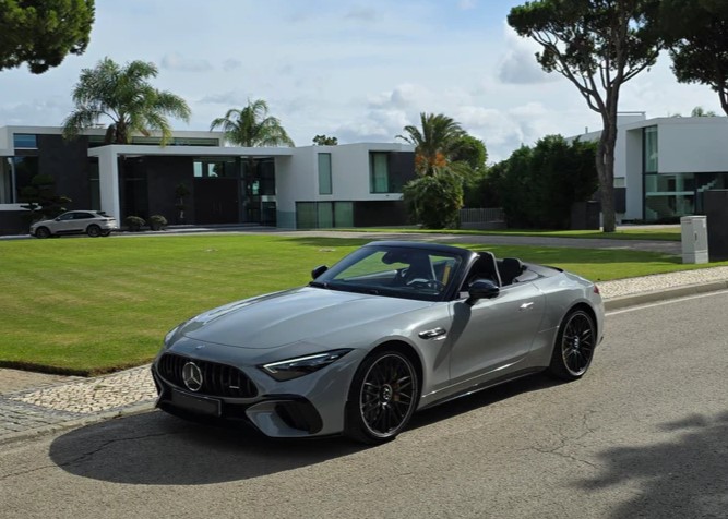 Mercedes SL63 algarve luxury car rentals Algarve luxury concierge