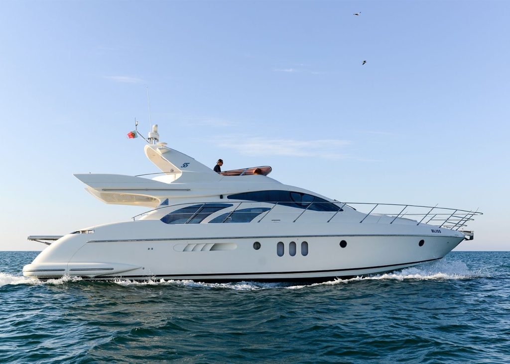 Yacht Vilamoura charter Algarve Luxury Concierge 55 Azimut 1