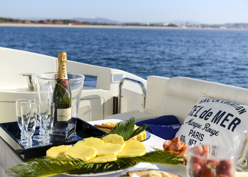 Yacht Vilamoura charter Algarve Luxury Concierge 55 Azimut 2